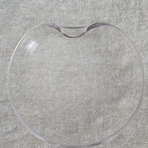 TIFFANY handblown glass serving dish made in Italy.